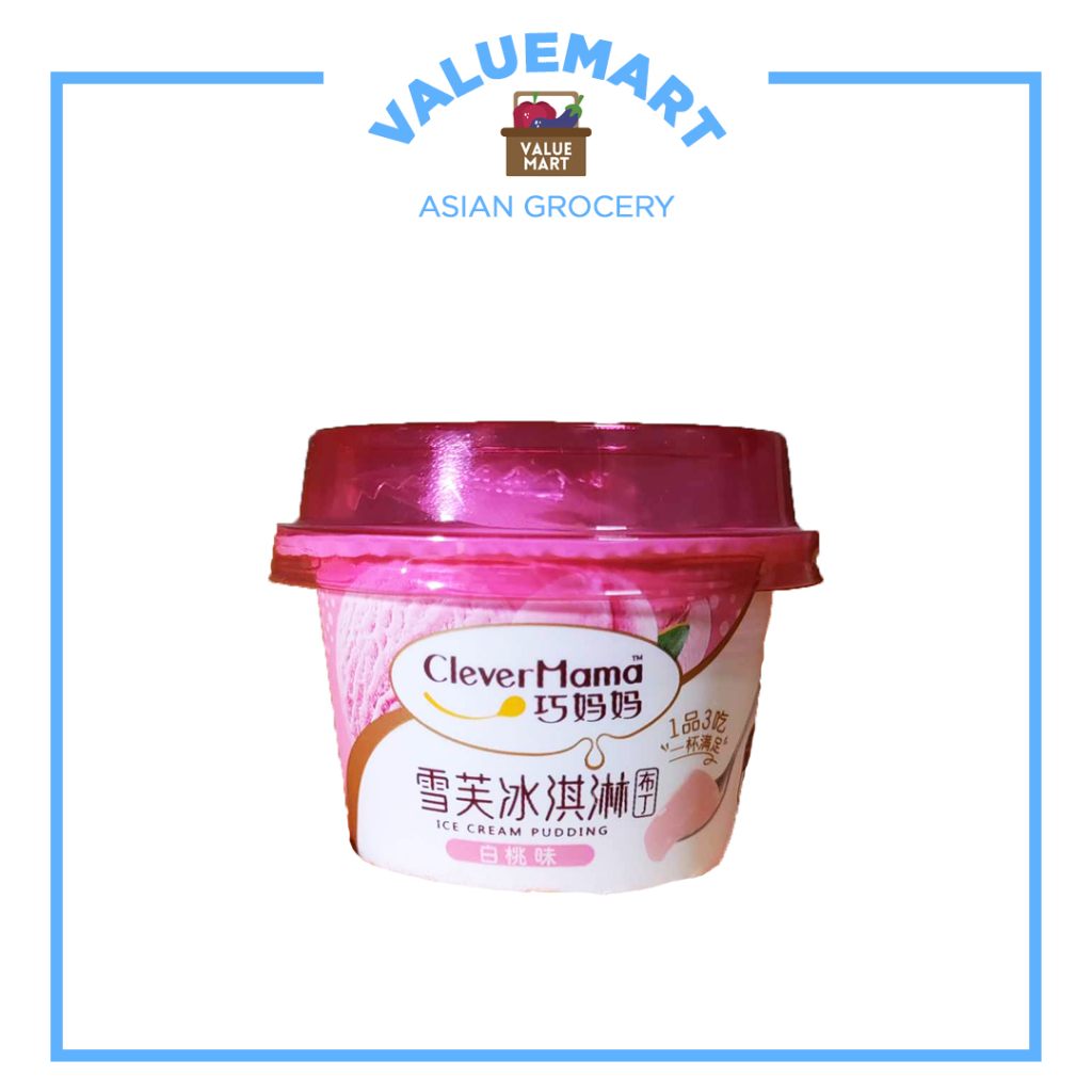 Clever Mama Milky Pudding Snack (Egg Pudding, Yogurt, Milk, Peach