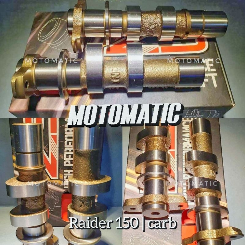 RAIDER150 (carb) R150 Z5 camshaft / Racing Cams (Stage1, 2, 3