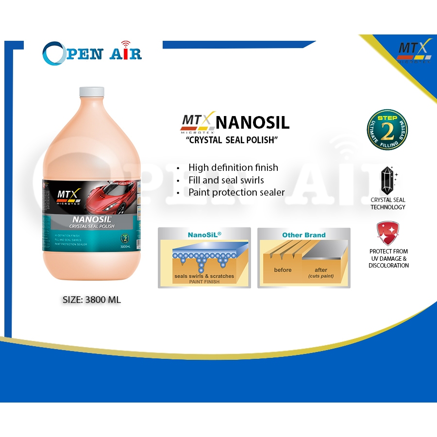 Microtex Nano Sil 3800ml -Crystal Seal Polish 