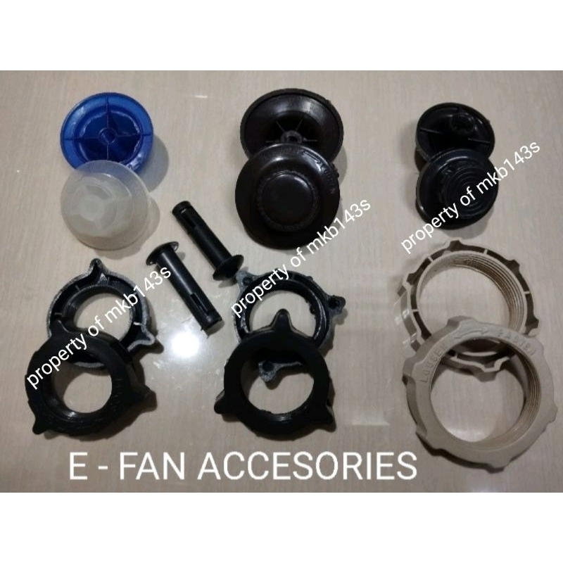 ELECTRIC FAN PARTS AND ACCESORIES GUARD/GRILL LOCK & FAN BLADE LOCK