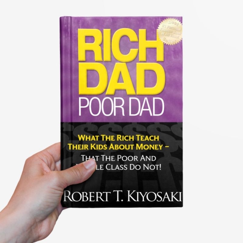 Rich Dad Poor Dadbook By Robert Kiyosaki And Sharon Lechter Shopee