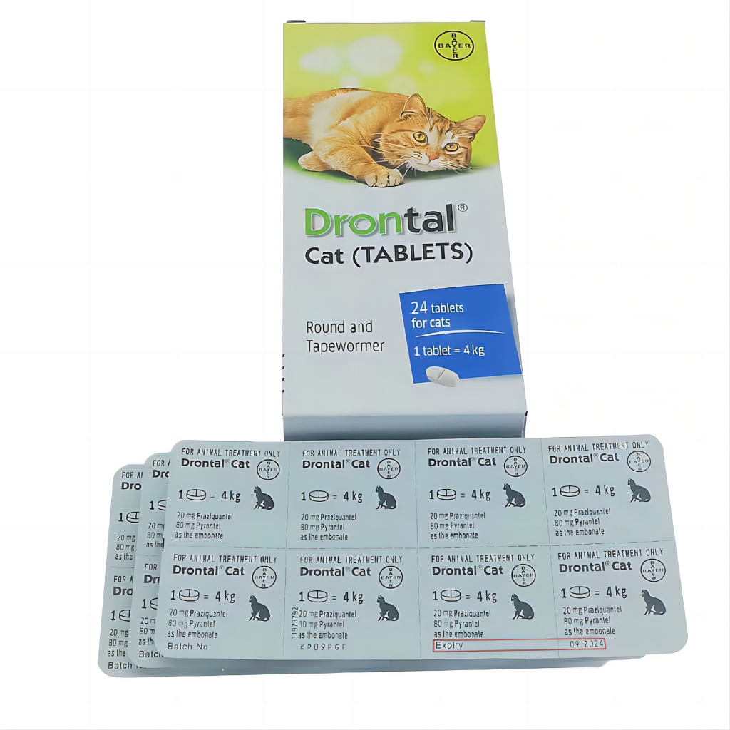 Drontal Plus 1 Tablet Tasty Dewormer Tablets for Cats Shopee Philippines