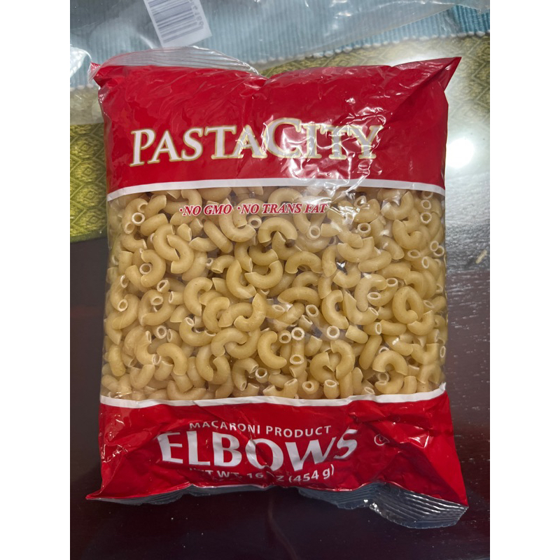 Pasta City Elbows Macaroni Pasta Noodles 454g Shopee Philippines