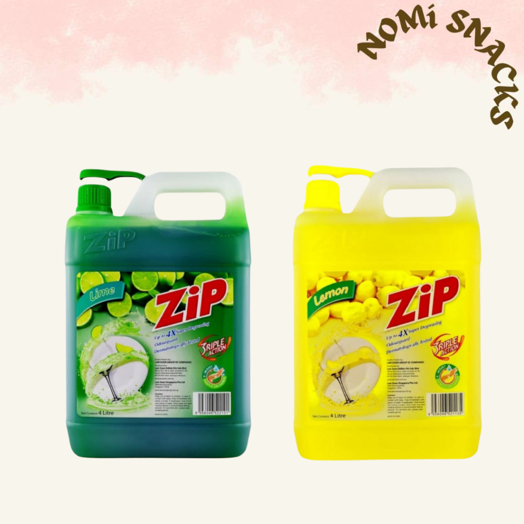 S&R Zip Dishwashing Liquid 4L Shopee Philippines