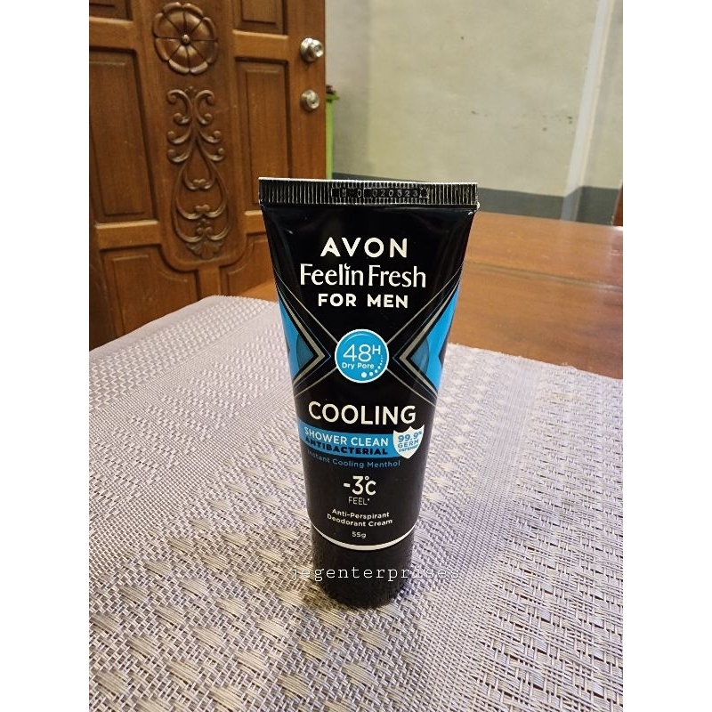 AVON QUELCH COOLING FOR MEN 55GMS DEODORANT CREAM Shopee Philippines