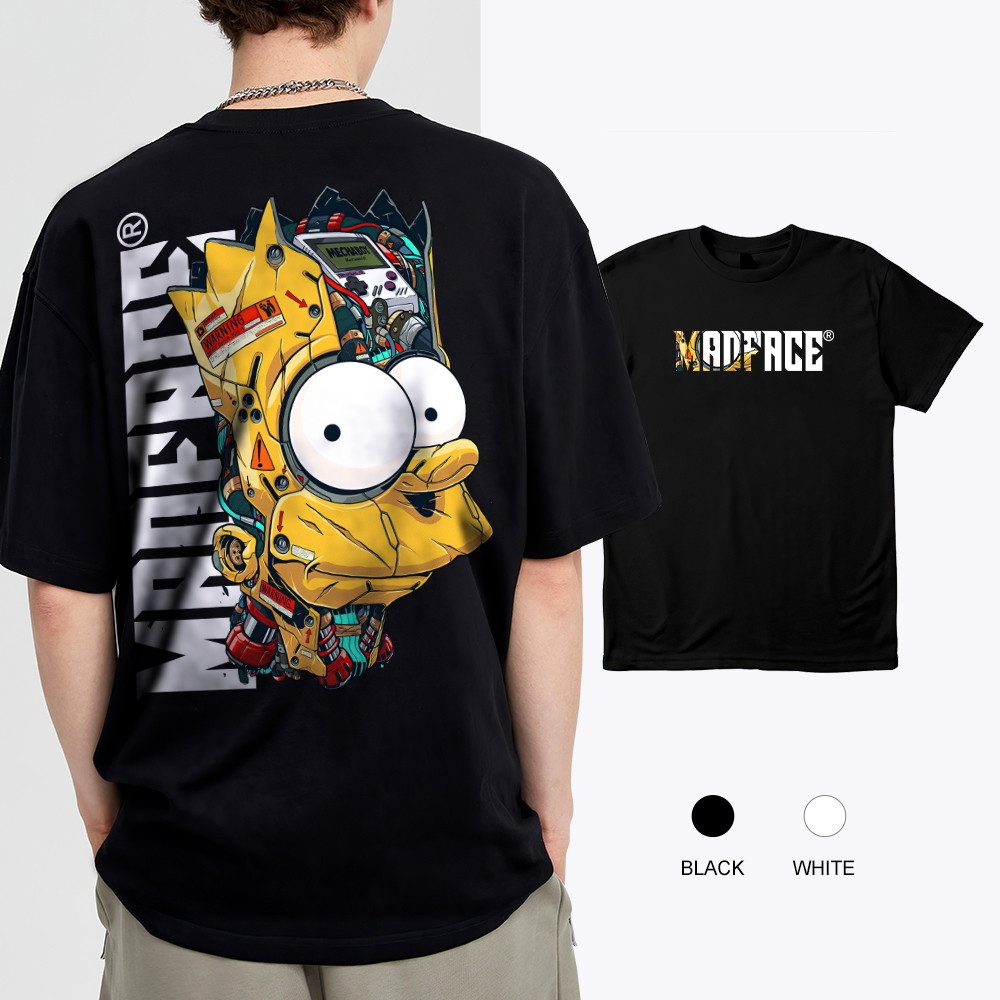 The Simpsons original T-shirt Robot Simpson fashionable thick cloth T ...