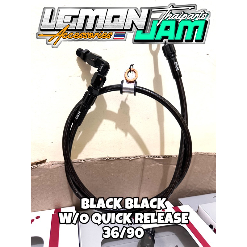 Original Swits Brake Hose With Quick Release L Type Front Shopee Philippines