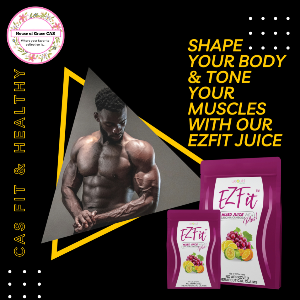 Bundle Set EzFit Juice Energy Fiber Juice Drink for Muscle Toning