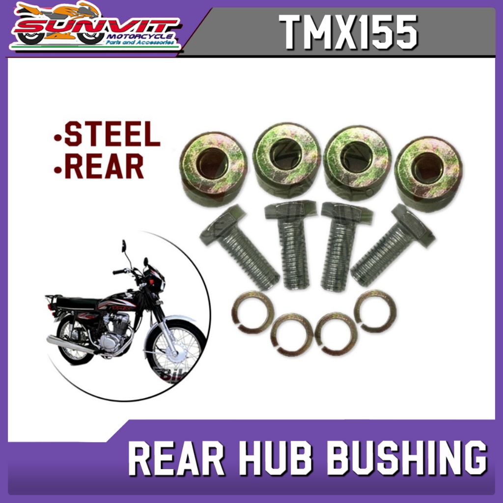 SUNVIT MOTORCYCLE HUB BUSHING SET TMX155 Shopee Philippines