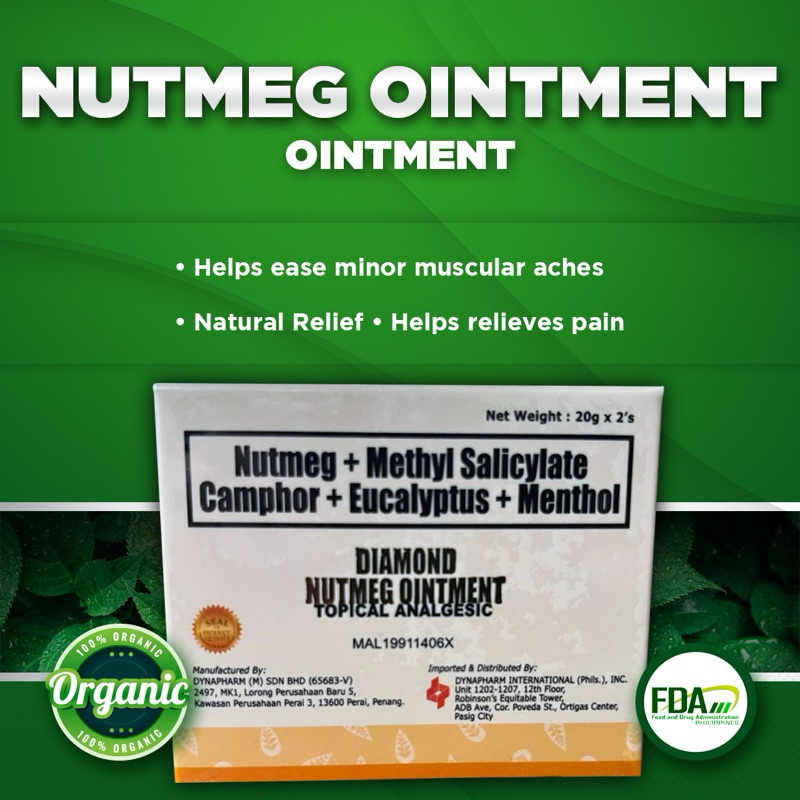 Nutmeg Ointment Dynapharm Shopee Philippines