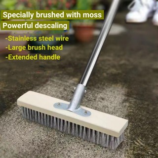 Handy Housewares Narrow Bristle Angled Non-Slip Floor and Tile Grout Cleaning Scrub Brush (1-Pack)