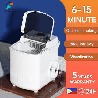 Portable Countertop Ice Maker Machine with Self-Cleaning, 26.5lbs/24Hrs, 6  Mins/9 Pcs Ice, Ice and Basket, Handheld Ice Maker - AliExpress
