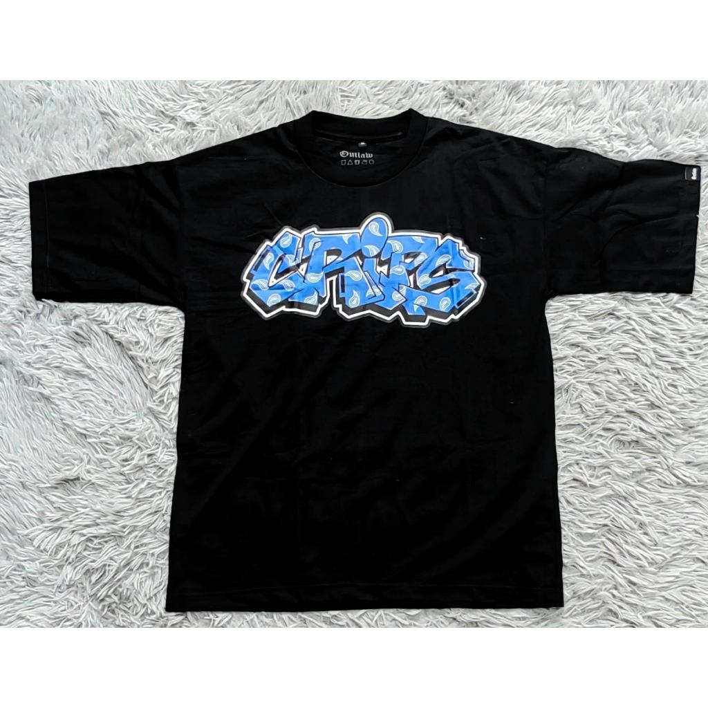 Outlaw Crips Oversize T-shirt | Shopee Philippines