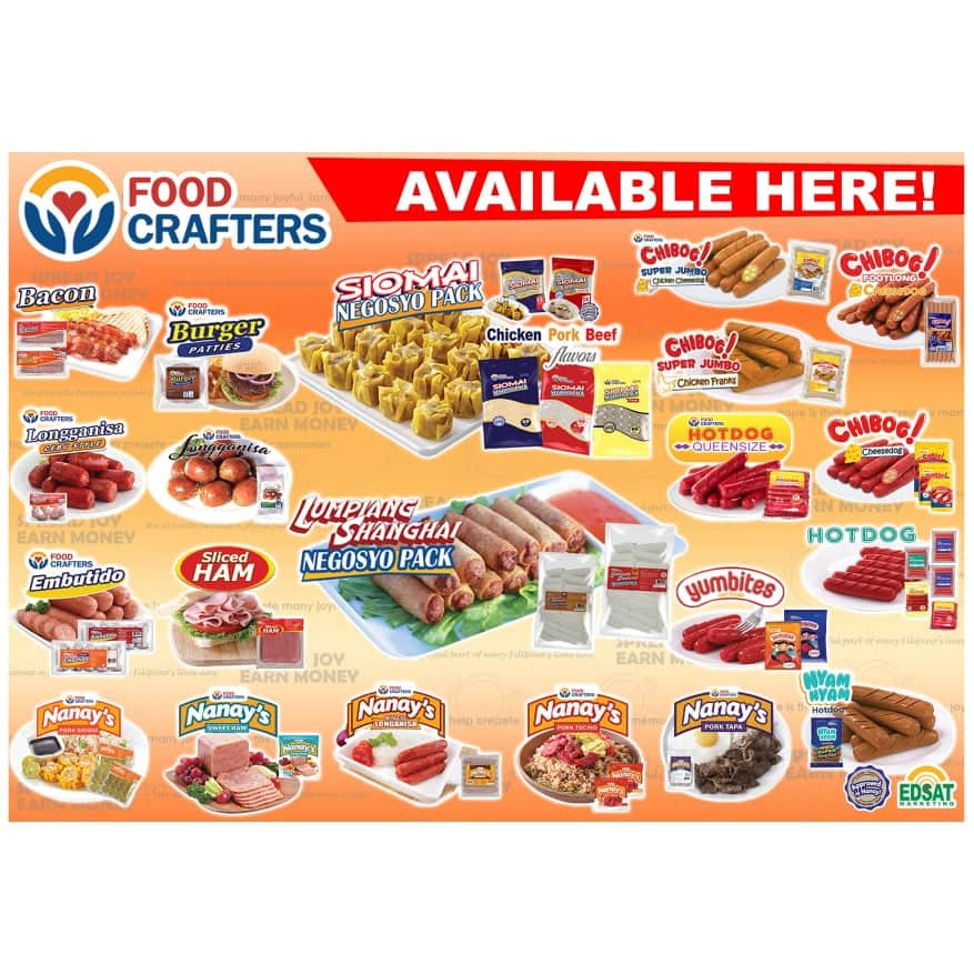 Foodcrafters (Bacon and Shanghai) Shopee Philippines