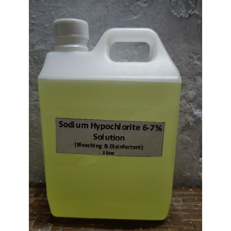 Sodium Hypochlorite Solution 67, (Bleaching & Disinfectant) 1liter