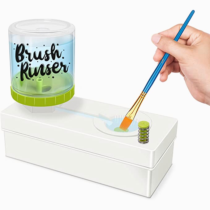 Brush Rinser Set Electric Makeup Brush Cleaner Machine, Paint Brush