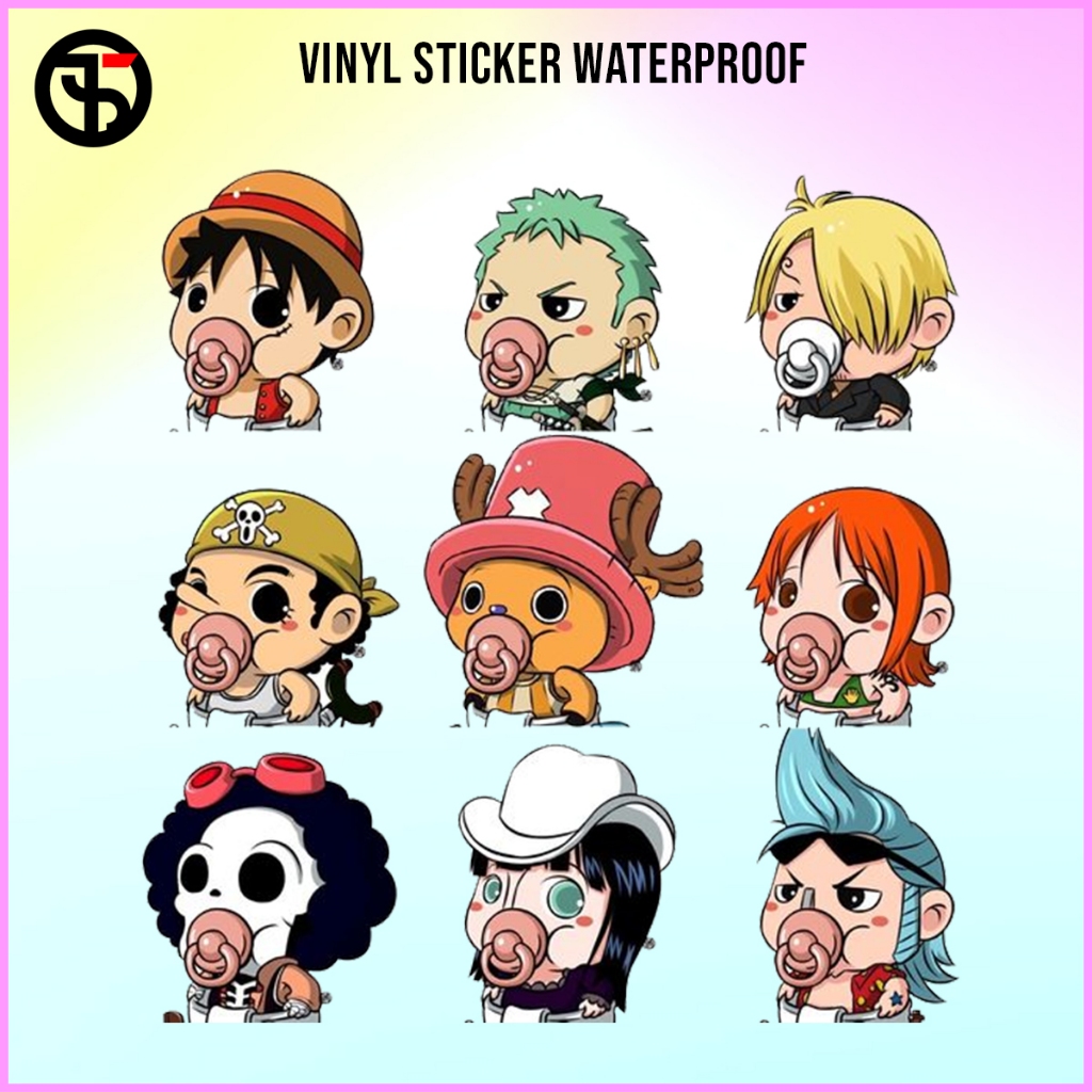 One Piece Pacifier Sticker Sold per piece | Shopee Philippines