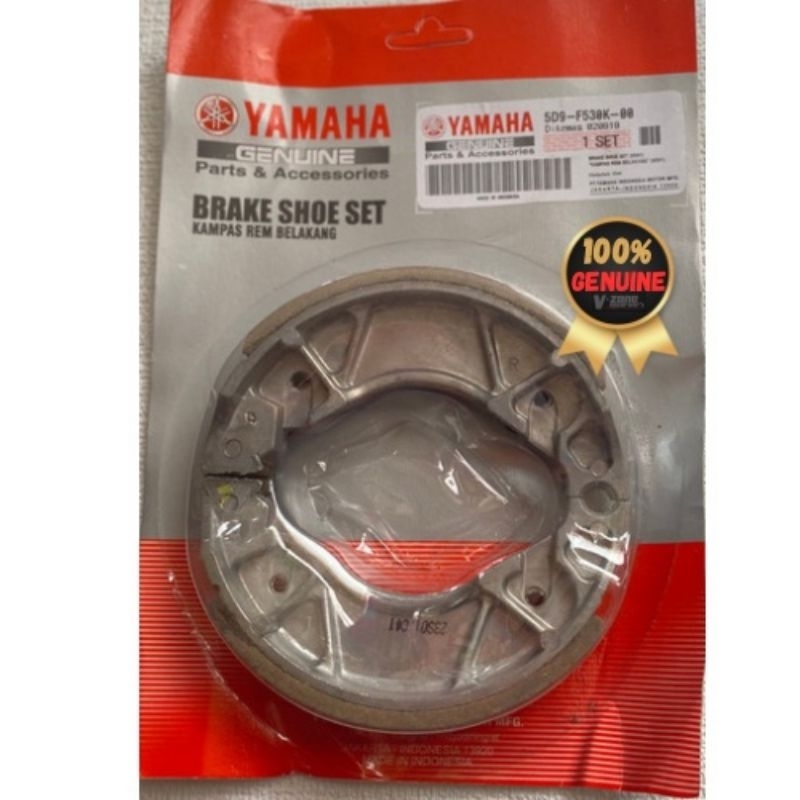 GENUINE YAMAHA Brake shoe Brake pad AEROX MIO SPORTY NOUVO MIO125 MIO I
