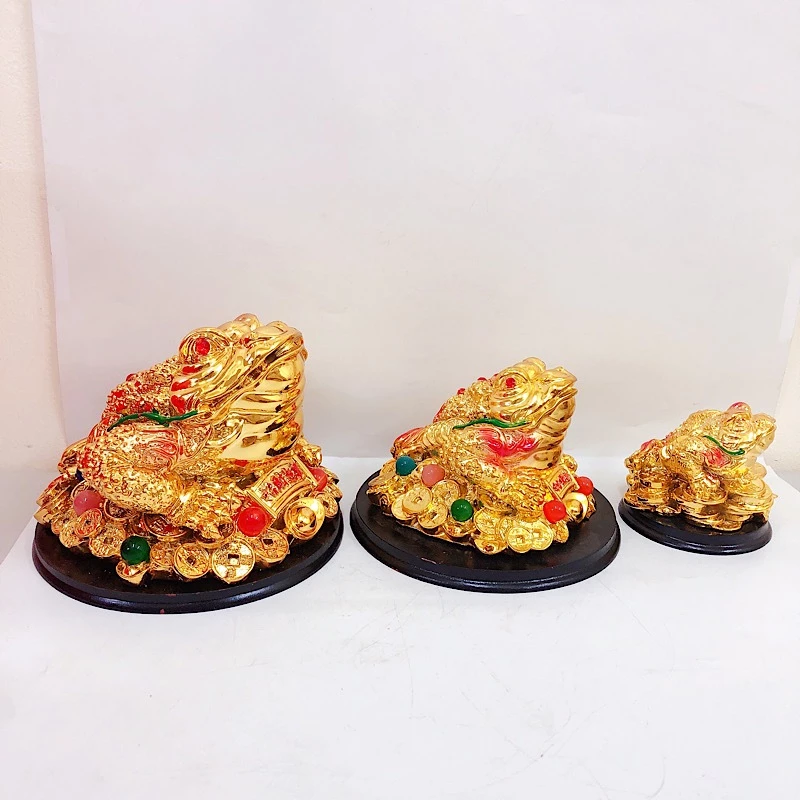 Fengshui Money Frog Lucky Money Toad with Coin 2