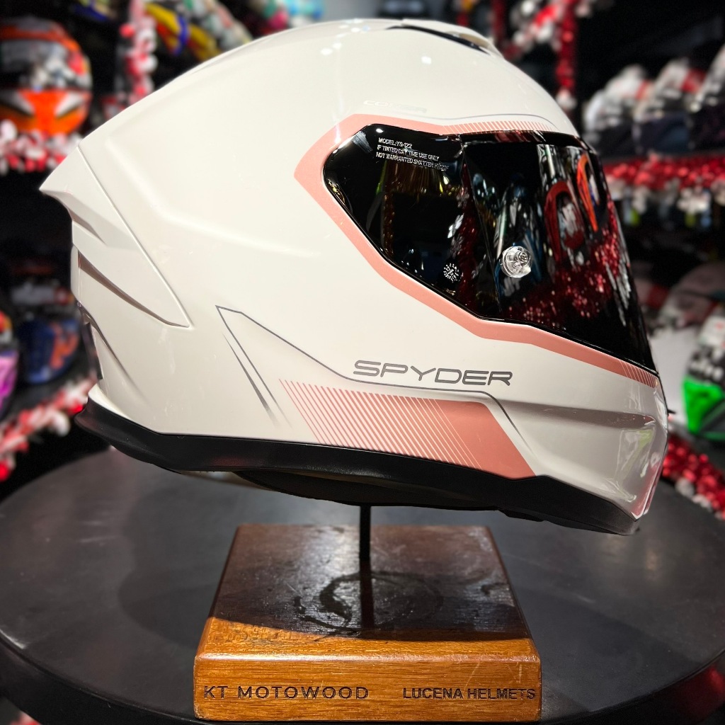 Spyder Helmet Corsa V Full Face Dual Visor Shopee Philippines