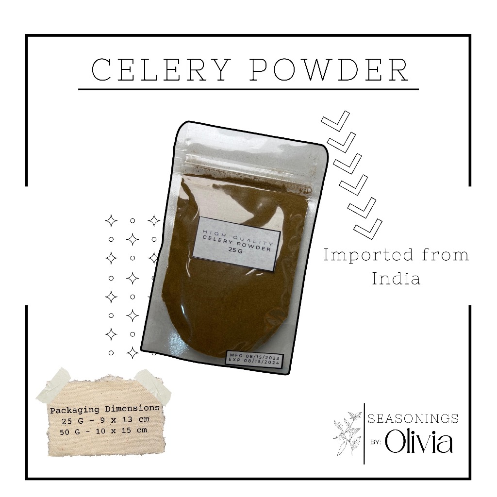 Celery Powder 25 g (High Quality) Shopee Philippines