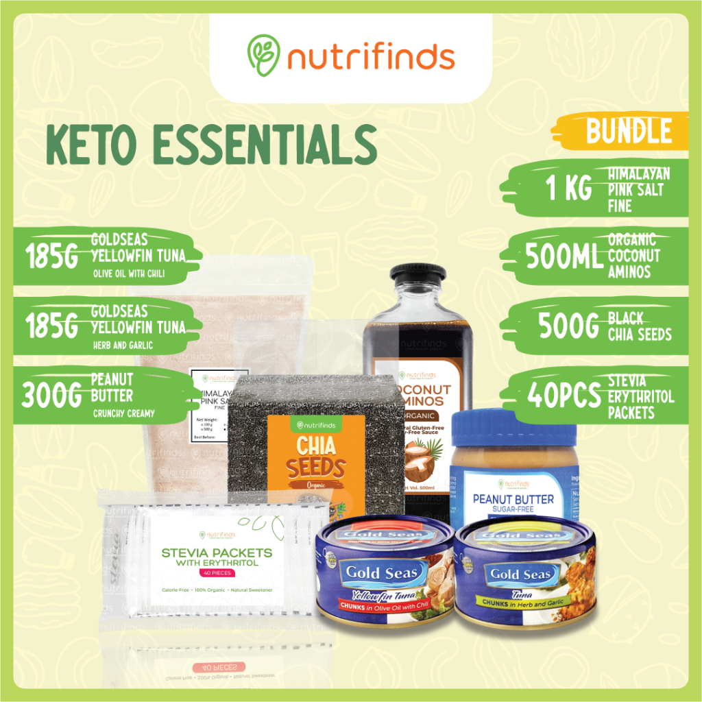 Nutrifinds® Keto Essentials - BUNDLE | Shopee Philippines