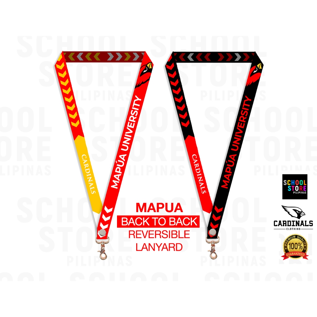 MAPUA University Back to Back ID LACE - CARDINALS CLOTHING Reversible ...