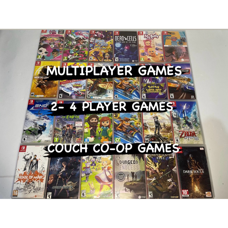 [USED] Nintendo Switch's Multiplayer Games (Couch Co-Op) | Shopee ...
