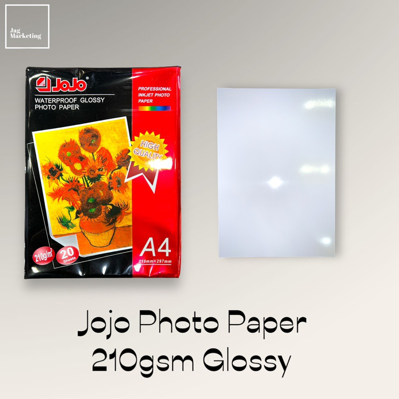 Jojo Inkjet Photo Paper Shopee Philippines
