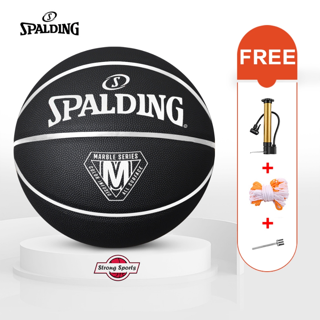 SPALDING Original Ball Diamond Series Outdoor Basketball Size 7 Rubber ...