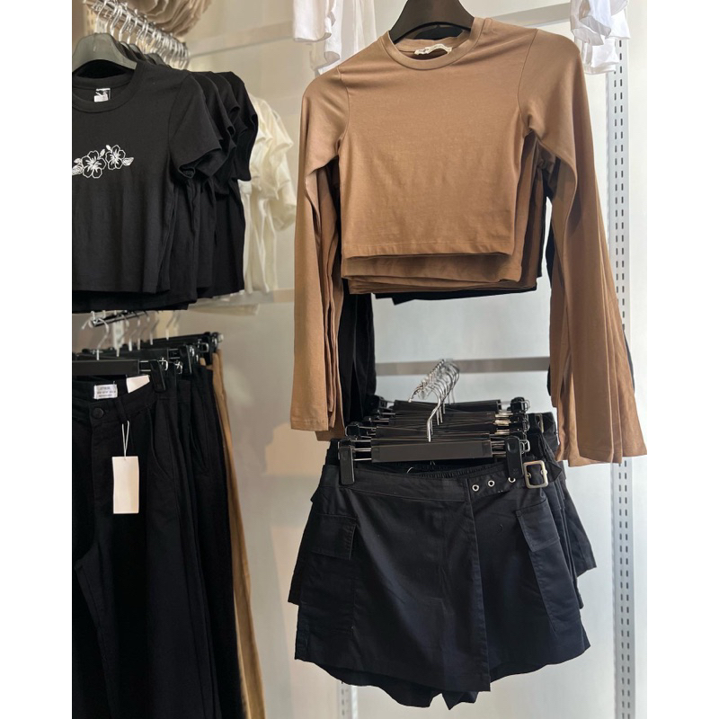 Garage Buckled Cargo Skort Authentic Overruns Shopee Philippines