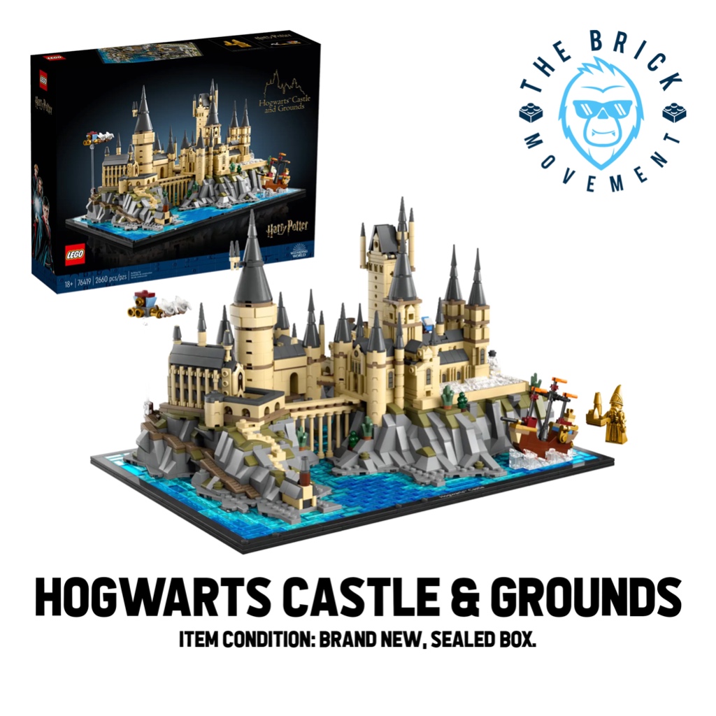 LEGO® HARRY POTTER 76419 Hogwarts Castle & Grounds Set | Shopee Philippines