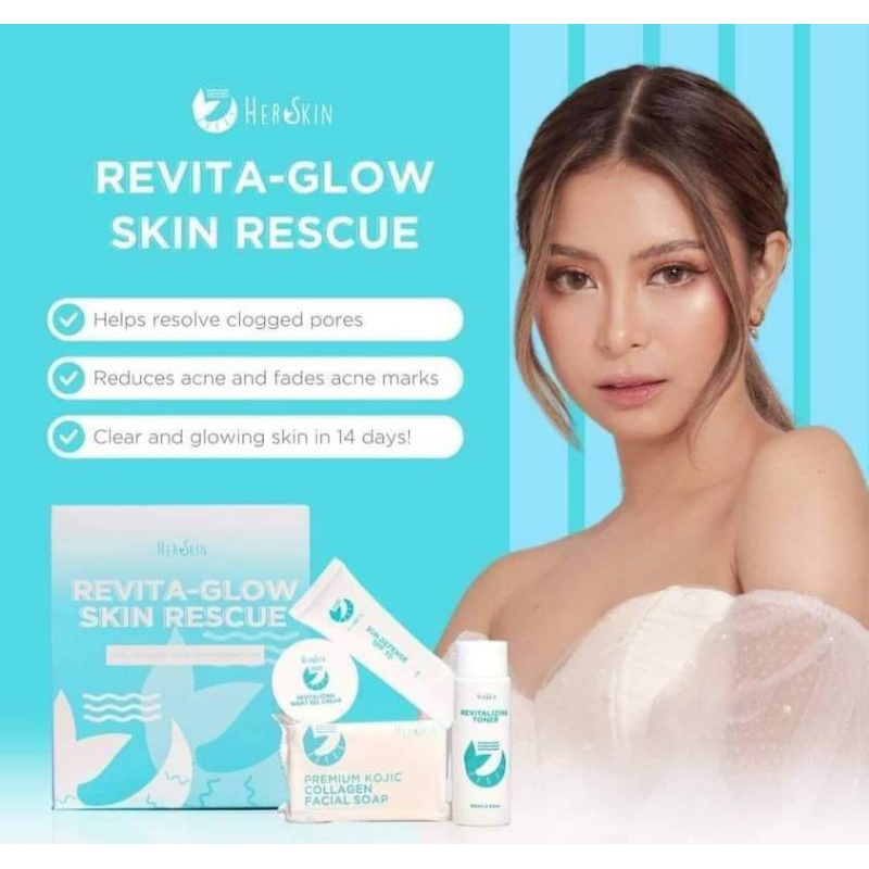 Her Skin Revita Glow Skin Rescue Kit by Kath Melendez Shopee Philippines