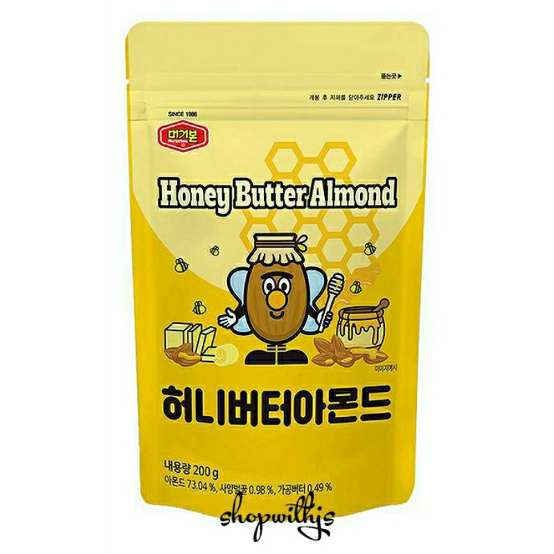 Honey Butter Almond 200g Murgerbon | Shopee Philippines