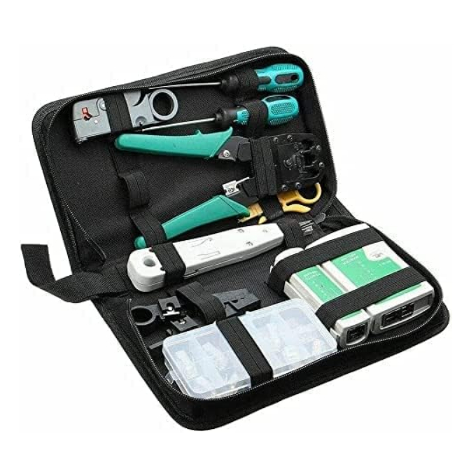 11 Piece Network Cable Repair Maintenance Tool Kit Set | Shopee Philippines