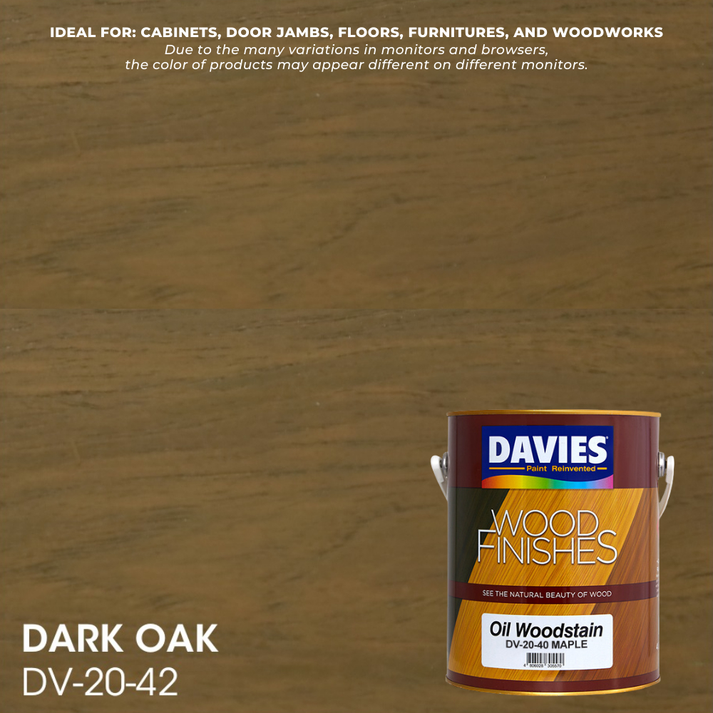 Davies Oil Woodstain Paint for Furnitures 1 Liter Shopee