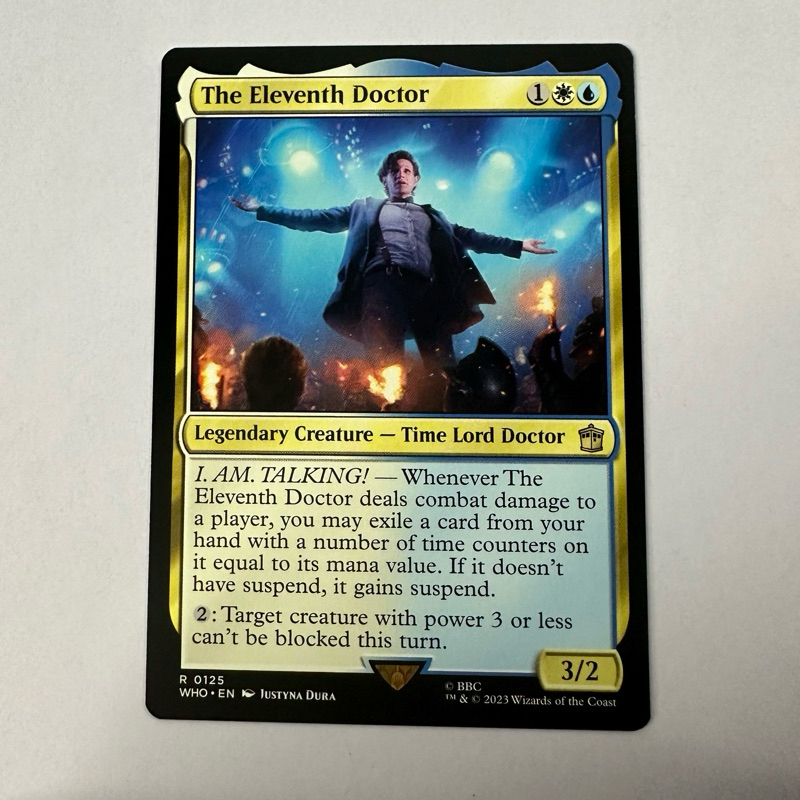 DOCTOR WHO | TIME LORD DOCTOR | MULTICOLOR | MTG MAGIC THE GATHERING |  Shopee Philippines