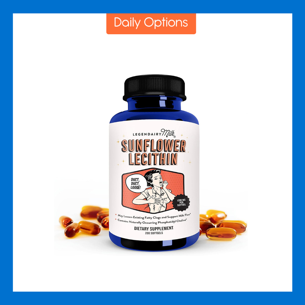 Legendairy Milk Sunflower Lecithin for Plugged Clogged Ducts