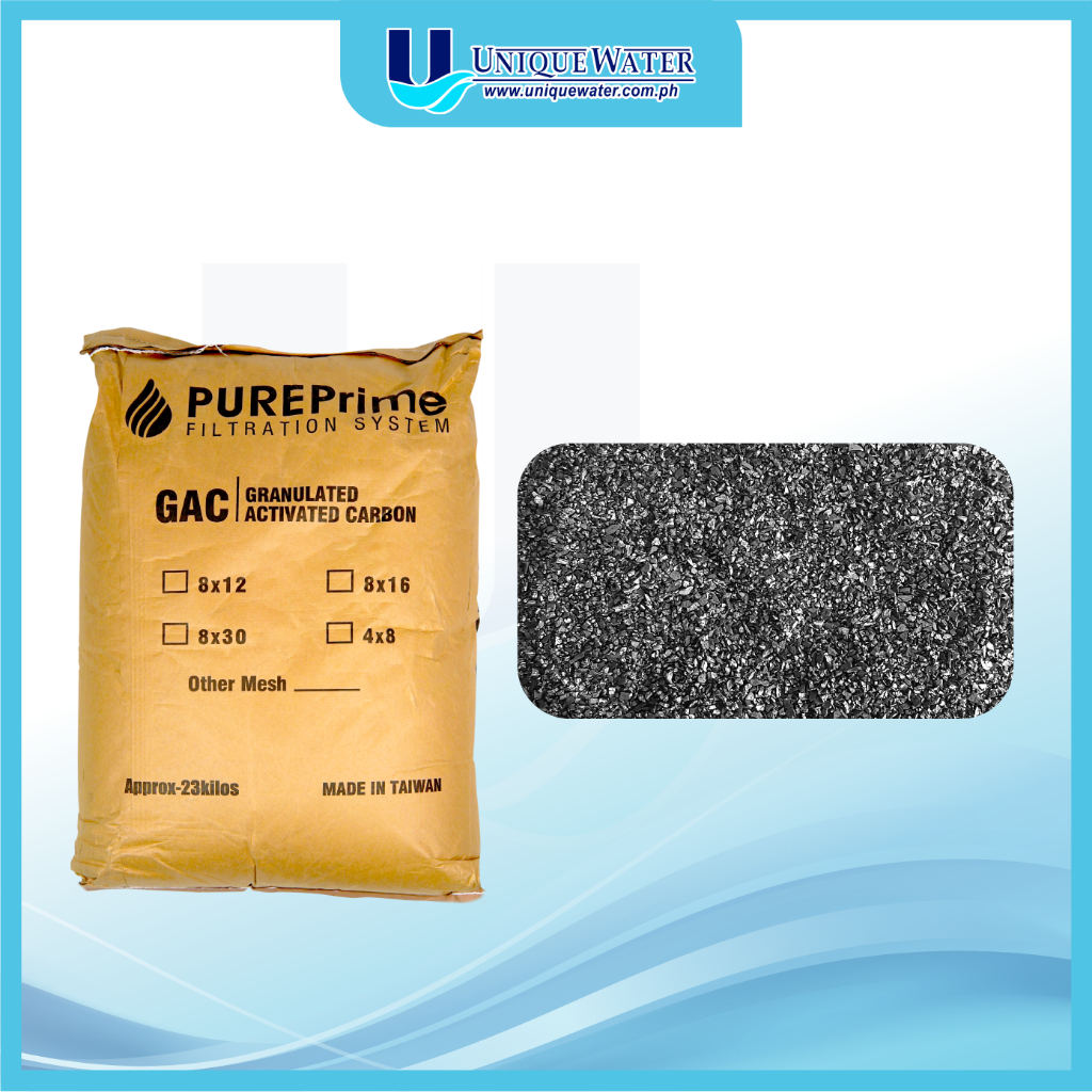 Granulated Activated Carbon (Brand: Pureprime) | Media Filter | Shopee ...