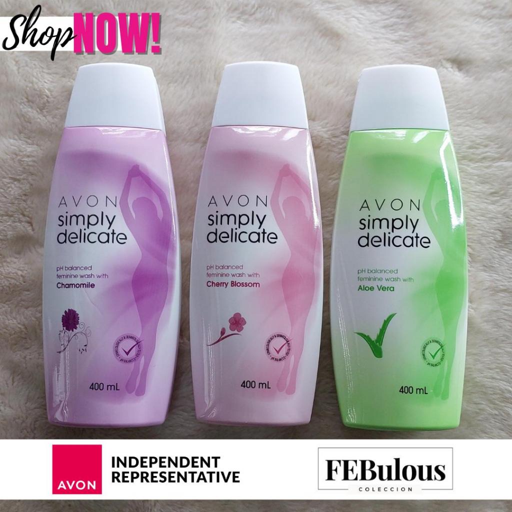 AVON Simply Delicate pHBalanced Feminine Washes 200mL & 400mL