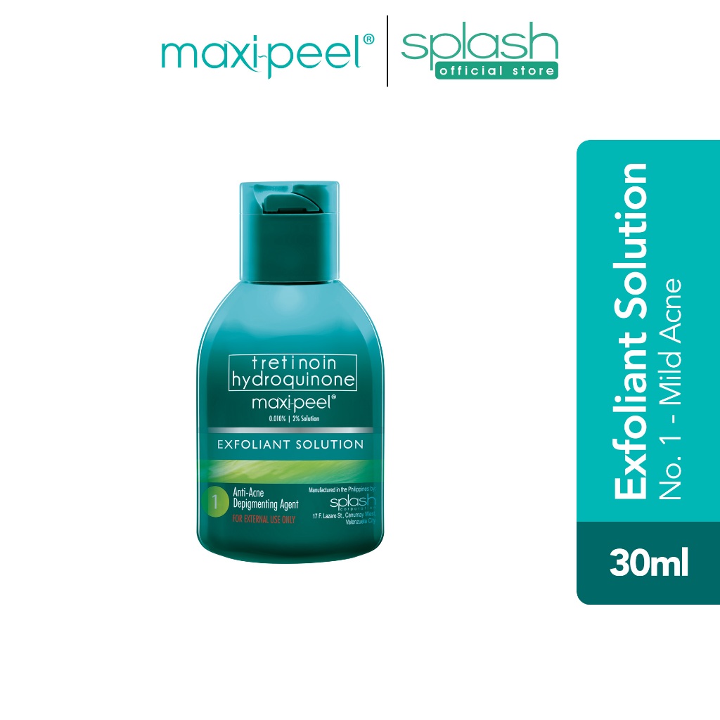 Maxi-Peel Exfoliant Anti-Acne Scar Remover Pimple Remover Blackhead ...