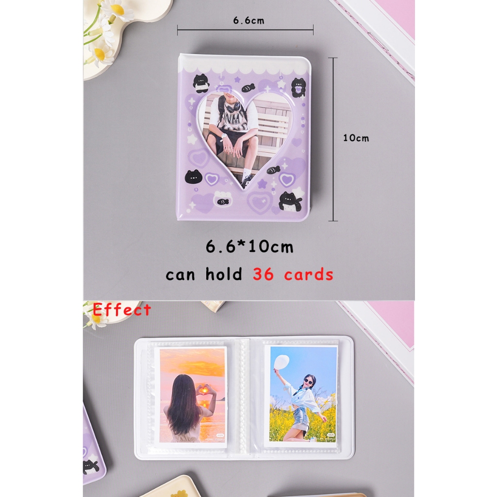 Cute Photo Album 3 Inch Mini Album for Collect Book Card Photocard