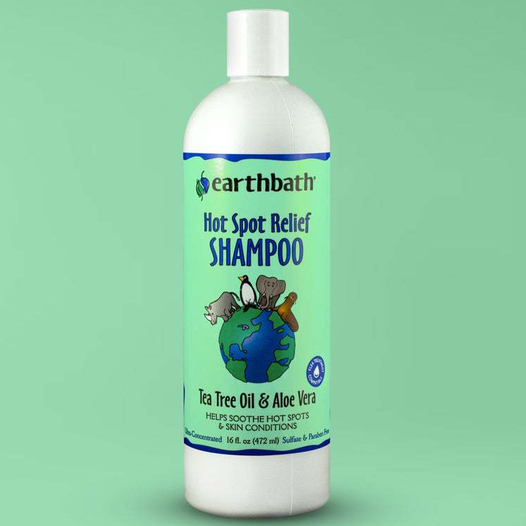 Earthbath Hotspot Relief Shampoo for Dogs with Hot Spots Skin