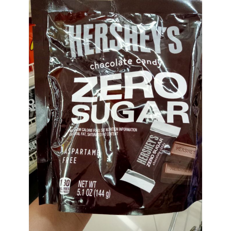 Hershey's Chocolate Candy Zero Sugar 144g Shopee Philippines