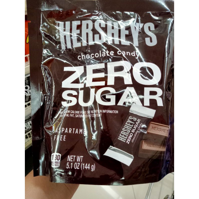 Hershey's Chocolate Candy Zero Sugar 144g | Shopee Philippines