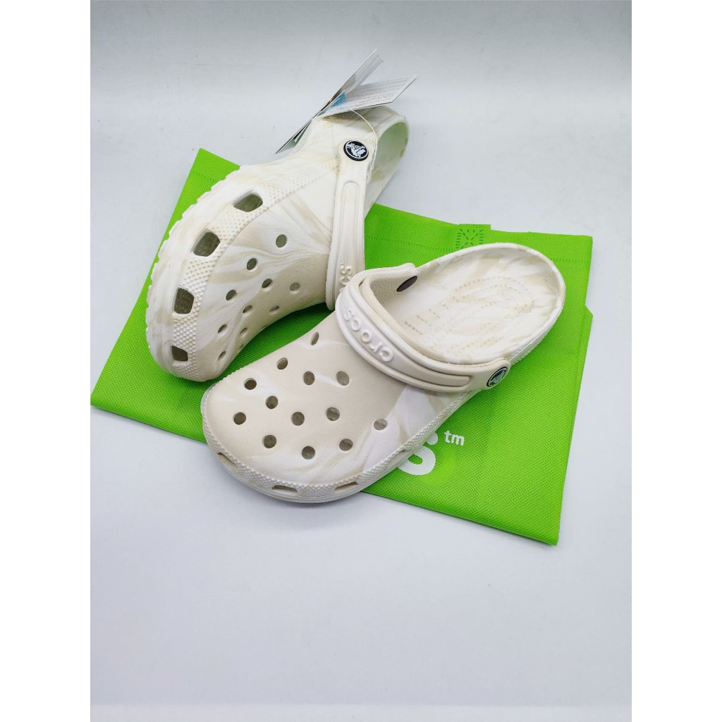 crocs sandals bone/multi Slip Ons Unisex for man and woman with ecobag ...