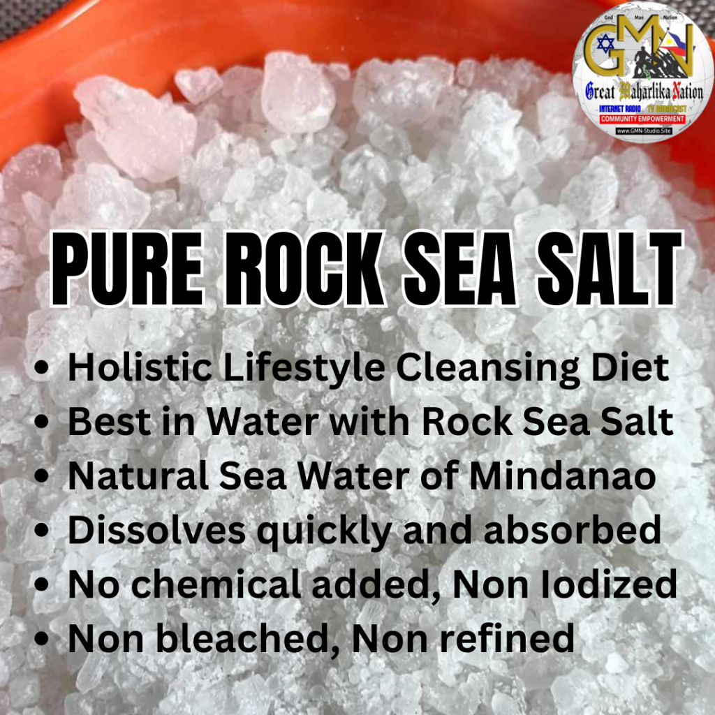 Pure Rock Sea Salt for the Water with Rock Salt of GMN Holistic