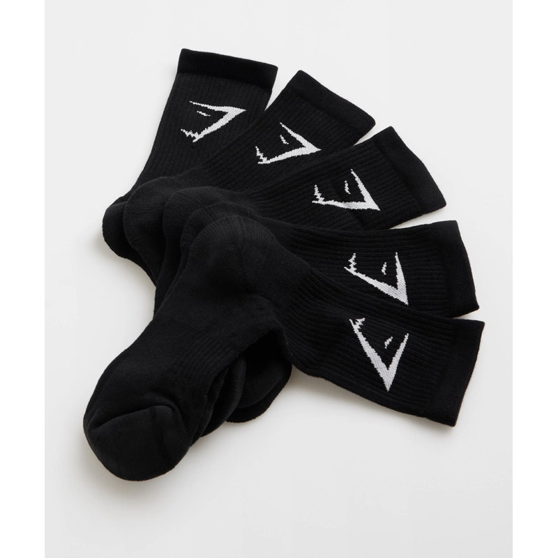 Authentic GS Black Crew Socks — 1 PAIR Shopee Philippines