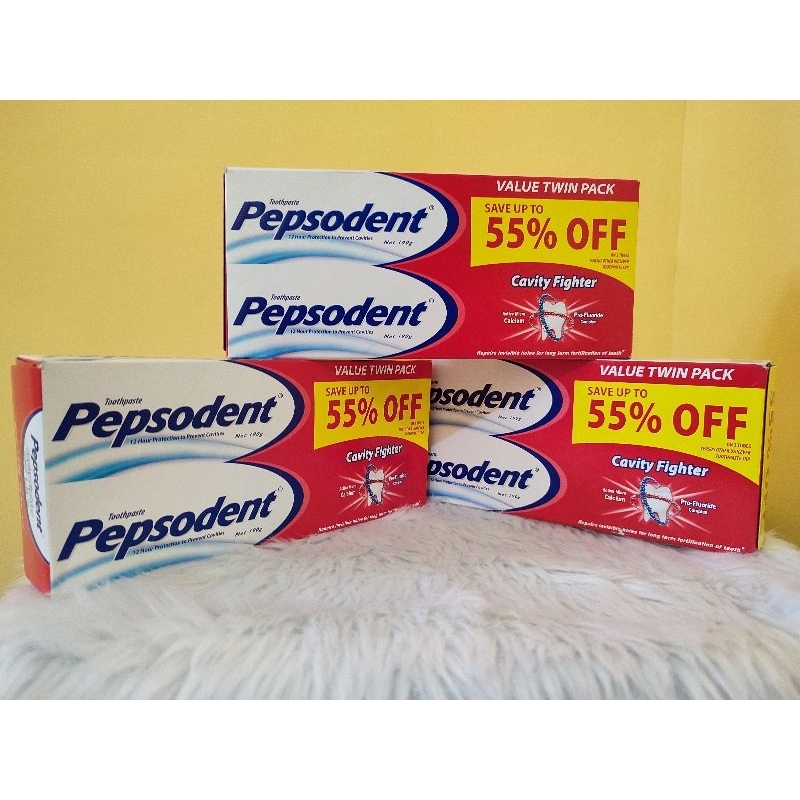 PEPSODENT TWINPACK CAVITY FIGHTER | Shopee Philippines