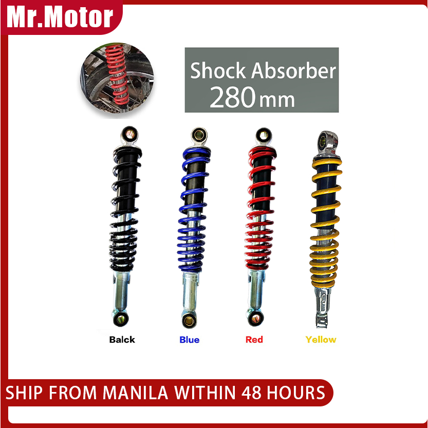 Motorcycle Rear Shock 280mm for XRM/WAVE XRM110 XRM125 Wave100 Wave110 ...